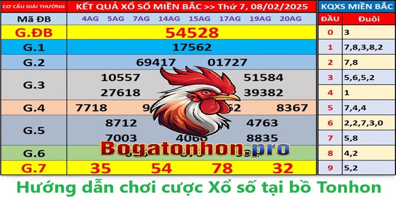 Hướng dẫn chơi xổ số miền bắc bồ Tonhon Hướng dẫn chơi xổ số miền bắc bồ Tonhon